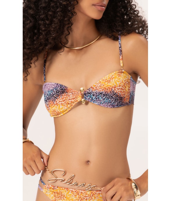 Biquíni Bustiê Brushed Roxo