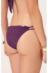 Biquíni Bustiê Crepe Shine Roxo