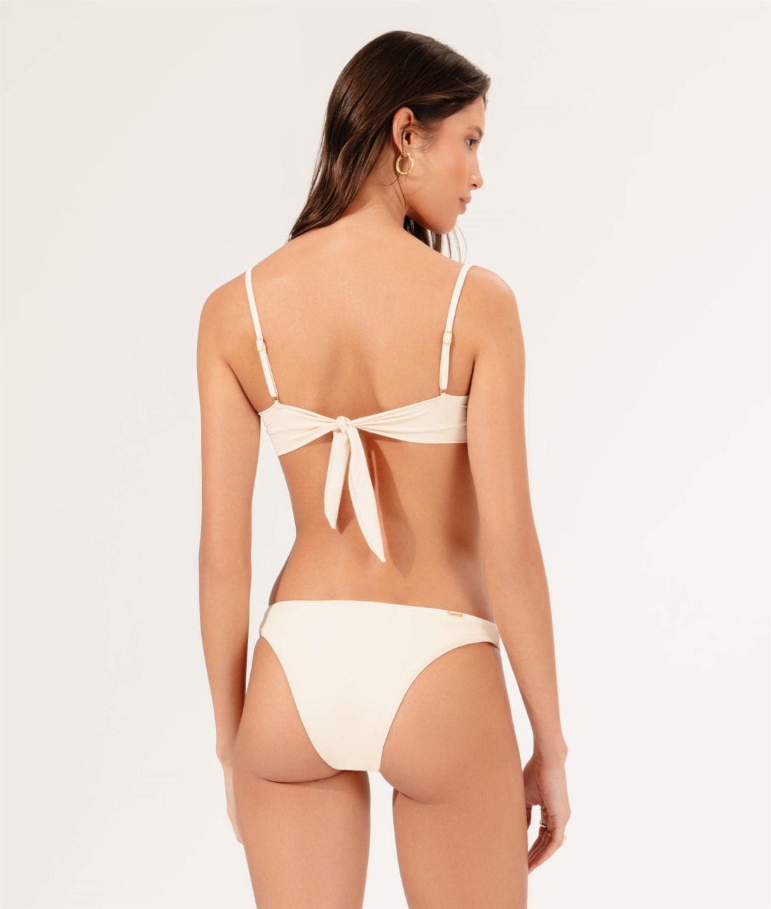 Biquíni Bustiê Draping Off White