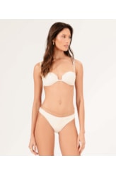 Biquíni Bustiê Draping Off White