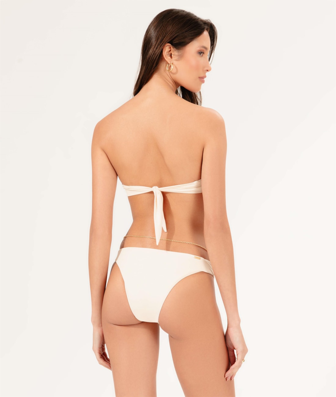 Biquíni Bustiê Draping Off White