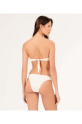 Biquíni Bustiê Draping Off White