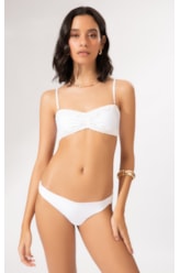 Biquíni Bustiê GUIPURE Branco