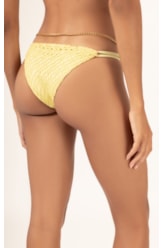 Biquíni Bustiê MESH LUREX Amarelo Claro