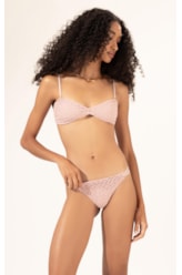 Biquíni Bustiê MESH LUREX Rosê