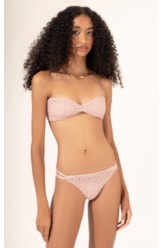 Biquíni Bustiê MESH LUREX Rosê
