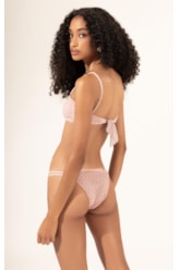 Biquíni Bustiê MESH LUREX Rosê