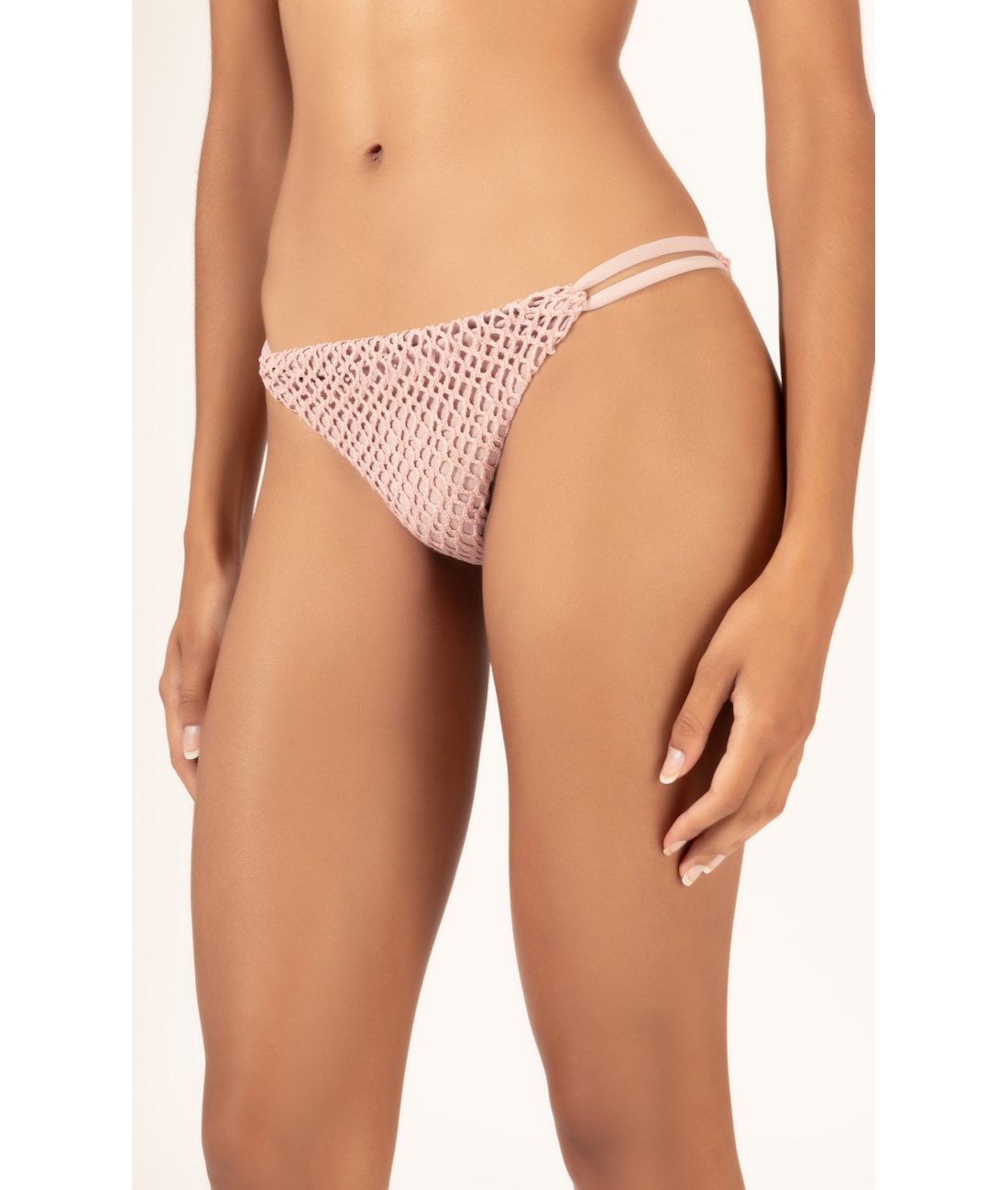 Biquíni Bustiê MESH LUREX Rosê