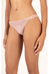Biquíni Bustiê MESH LUREX Rosê