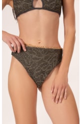 Biquíni Bustiê Rendado Lux Gráfite