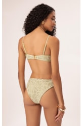 Biquíni Bustiê Rendado Lux Verde  Água