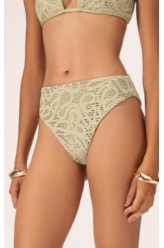 Biquíni Bustiê Rendado Lux Verde  Água