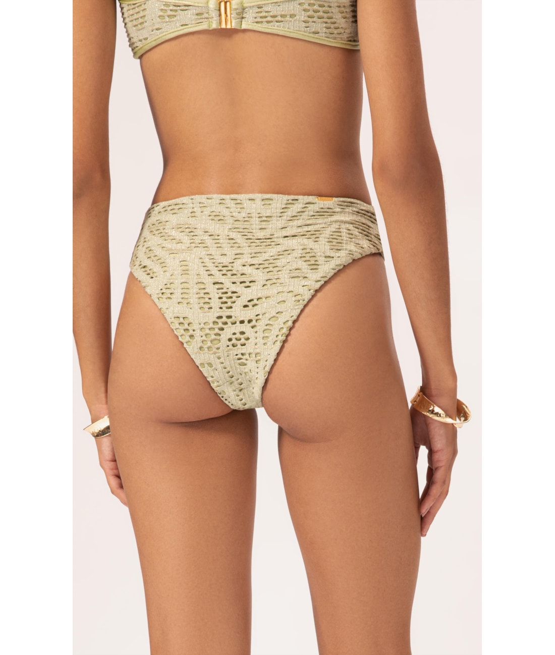 Biquíni Bustiê Rendado Lux Verde  Água