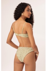 Biquíni Bustiê Rendado Lux Verde  Água