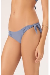 Biquíni Bustiê Torcido Clássicos Azul Seco