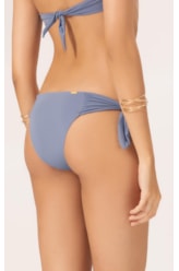 Biquíni Bustiê Torcido Clássicos Azul Seco