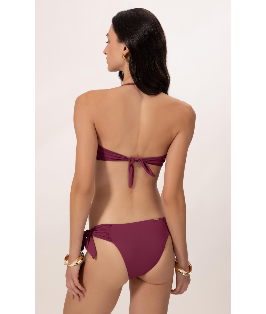 Biquíni Bustiê Torcido Clássicos Mauve