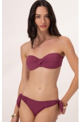 Biquíni Bustiê Torcido Clássicos Mauve