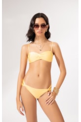 Biquíni Bustiê Torcido Le Soleil Amarelo Claro