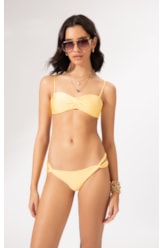 Biquíni Bustiê Torcido Le Soleil Amarelo Claro
