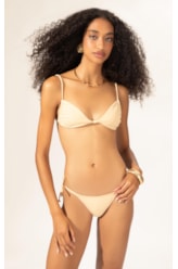 Biquíni Canal Gaia Bege