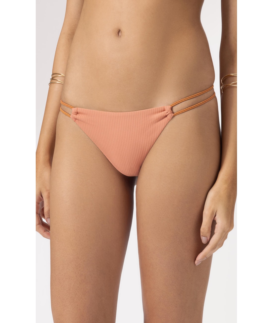 BIQUÍNI CORTININHA CANELADO FLOW SALMÃO