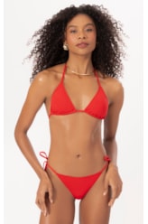 Biquíni Cortininha Clássicos Vermelho