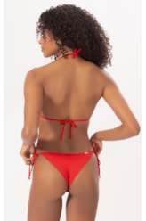 Biquíni Cortininha Clássicos Vermelho