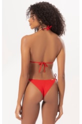 Biquíni Cortininha Clássicos Vermelho