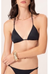 Biquíni Cortininha Draping Preto