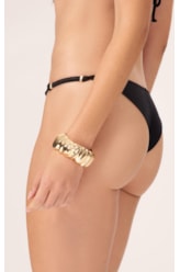 Biquíni Cortininha Draping Preto