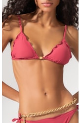 Biquíni Cortininha Frufru Clássicos Melancia