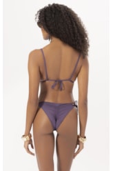 BIQUÍNI CORTININHA FRUFRU CLÁSSICOS ROXO