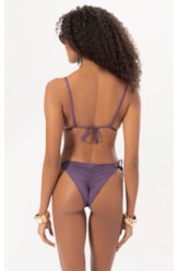 BIQUÍNI CORTININHA FRUFRU CLÁSSICOS ROXO