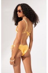 Biquíni Cortininha Frufru Le Soleil Amarelo Claro