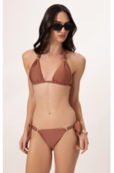 Biquíni Cortininha Lenço Bel Air Marrom