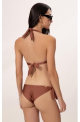 Biquíni Cortininha Lenço Bel Air Marrom