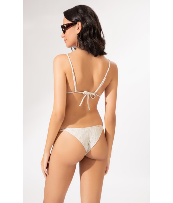 Biquíni Cortininha Novo Eos Off White