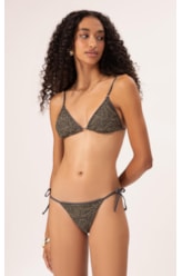 Biquíni Cortininha Rendado Lux Gráfite