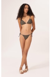 Biquíni Cortininha Rendado Lux Gráfite