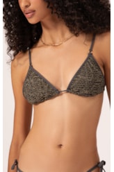 Biquíni Cortininha Rendado Lux Gráfite