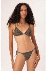 Biquíni Cortininha Rendado Lux Gráfite