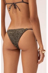 Biquíni Cortininha Rendado Lux Gráfite