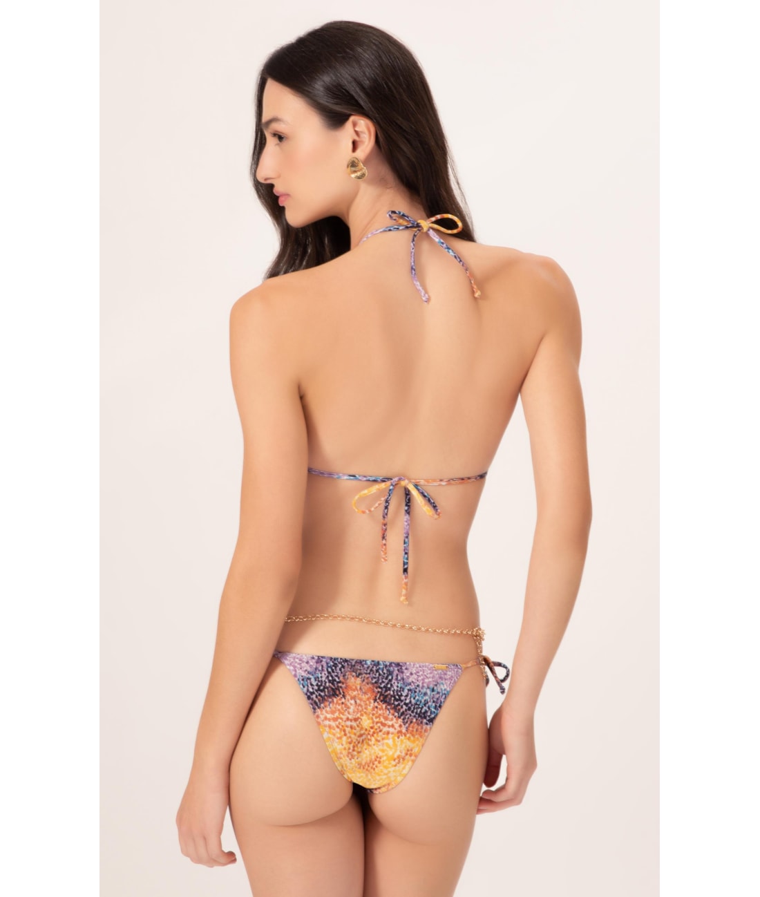 Biquíni Cortininha Rolotê Brushed Roxo