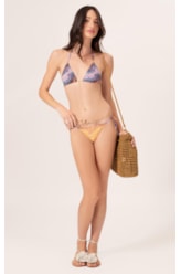 Biquíni Cortininha Rolotê Brushed Roxo