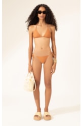 Biquíni Cortininha Rolotê Clássicos Caramelo