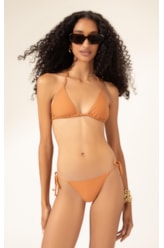 Biquíni Cortininha Rolotê Clássicos Caramelo