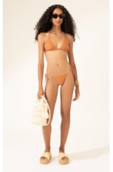 Biquíni Cortininha Rolotê Clássicos Caramelo