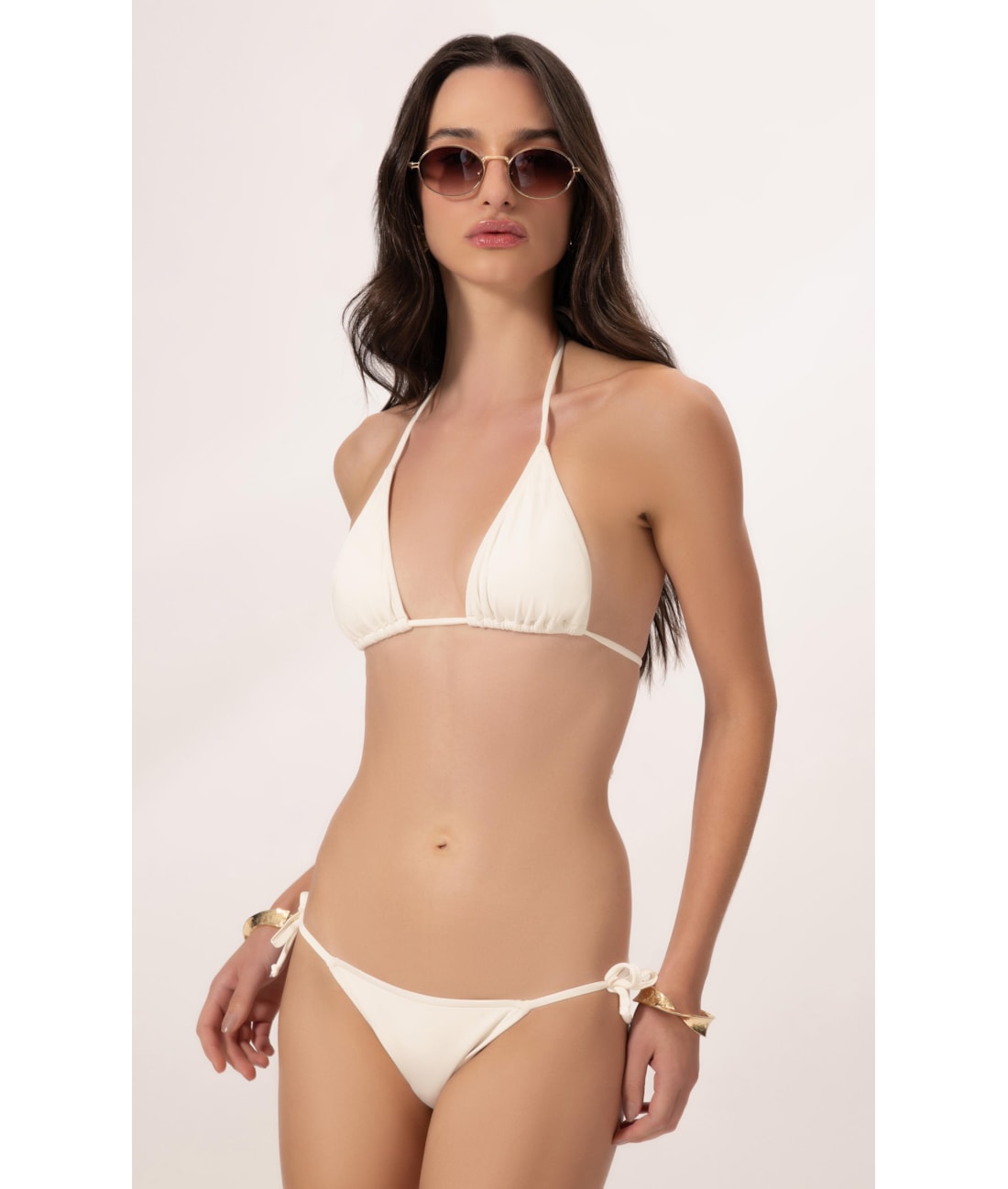 Biquíni Cortininha Rolotê Clássicos Off White 1