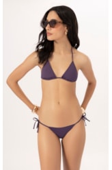 BÍQUÍNI CORTININHA ROLOTÊ CLASSICOS ROXO